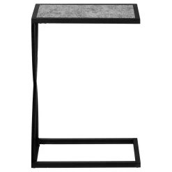 Table d'appoint en c - base avec motif de pétales, rectangulaire - 25