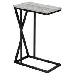 Table d'appoint en c - base avec motif des triangles asymétriques, rectangul - Monarch