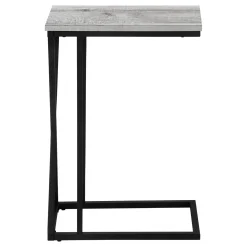 Table d'appoint en c - base avec motif des triangles asymétriques, rectangul - Monarch