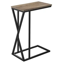 Table d'appoint en c - base avec motif des triangles asymétriques, rectangul - Monarch