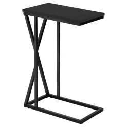Table d'appoint en c - base avec motif des triangles asymétriques, rectangul - Monarch