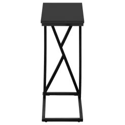 Table d'appoint en c - base avec motif des triangles asymétriques, rectangul - Monarch