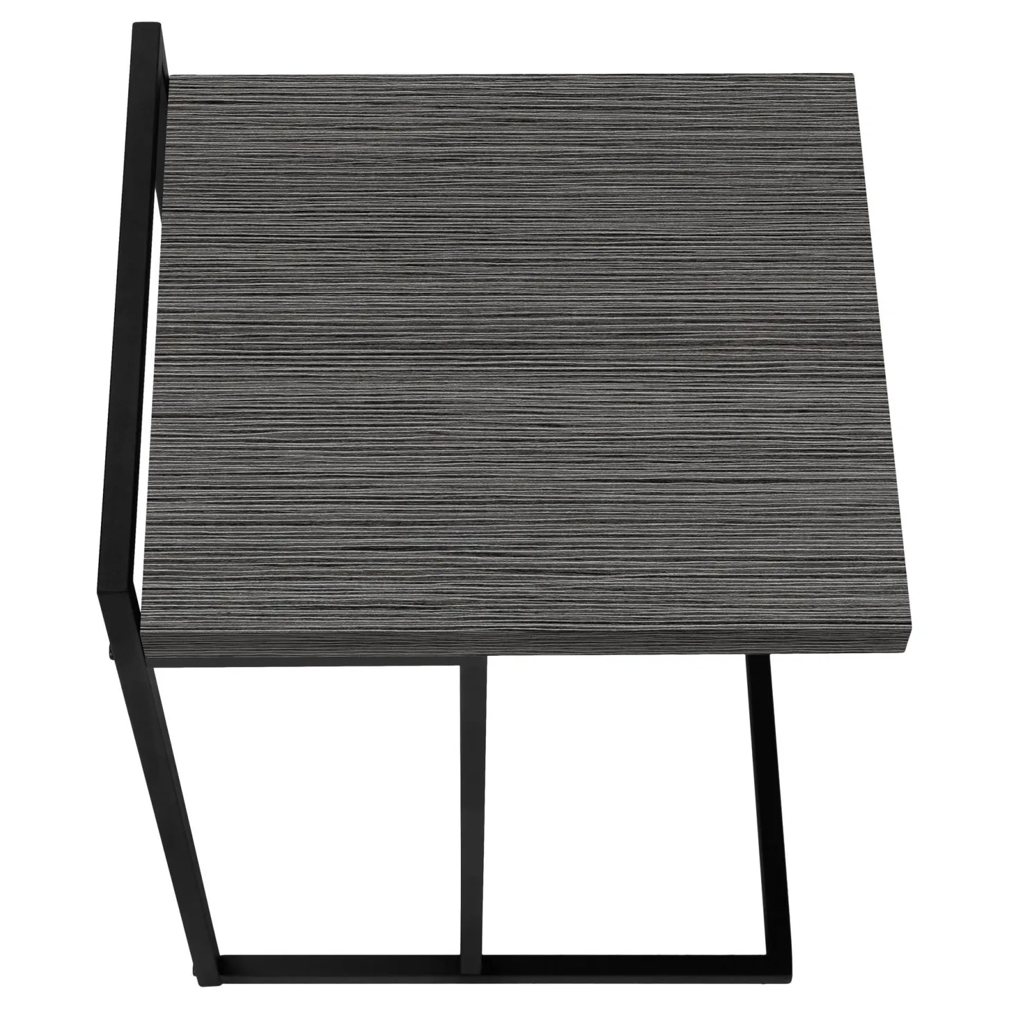 Table d'appoint en forme de c - dessus de panneau épais, large, rectangulai - Monarch