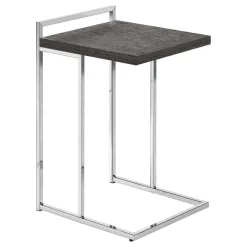 Table d'appoint en forme de c - dessus de panneau épais, large, rectangulai - Monarch