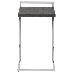 Table d'appoint en forme de c - dessus de panneau épais, large, rectangulai - Monarch