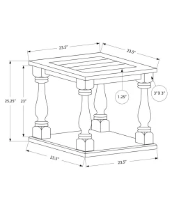 Table d'appoint 25