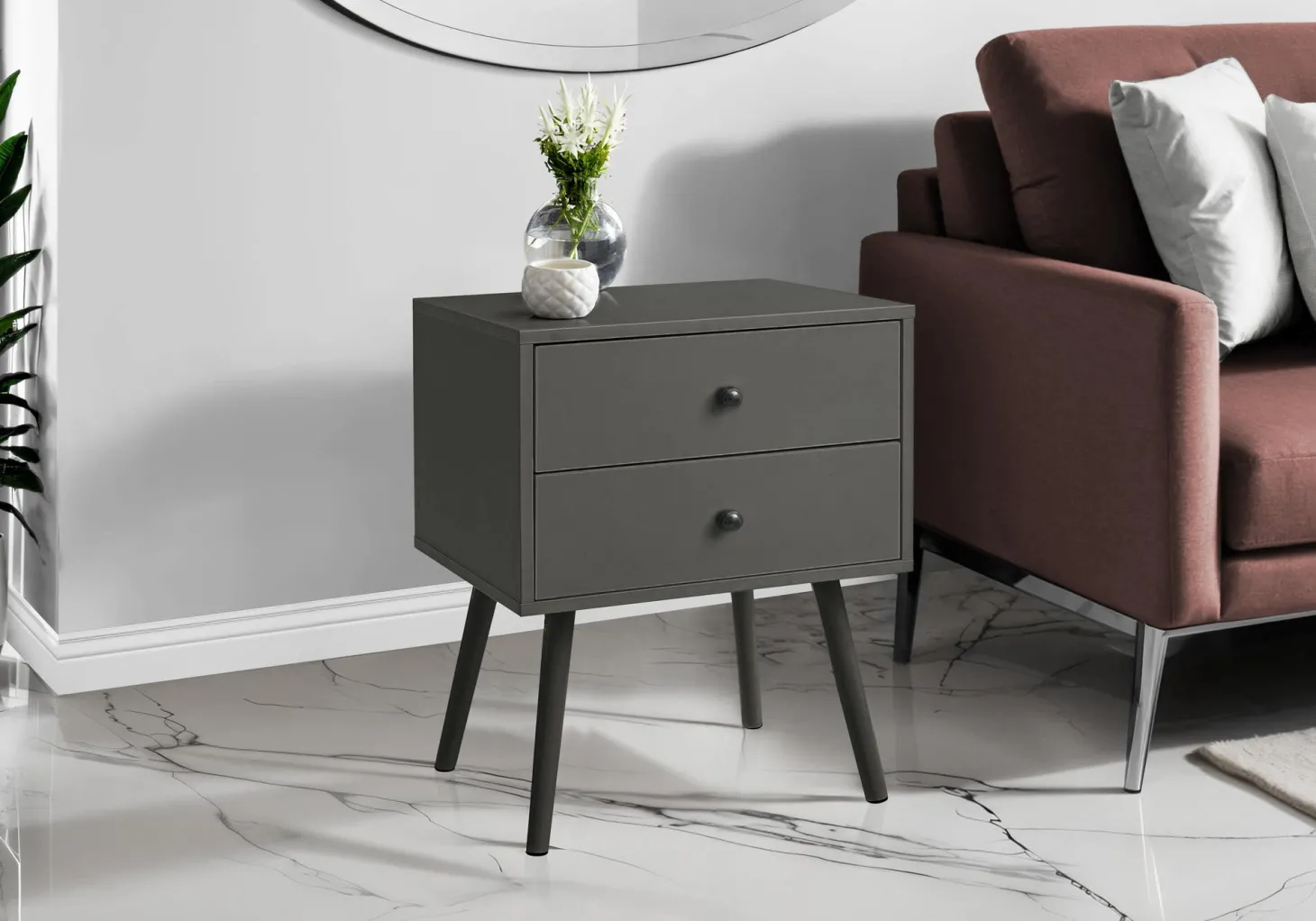 Table d'appoint 24"H avec rangement - Monarch