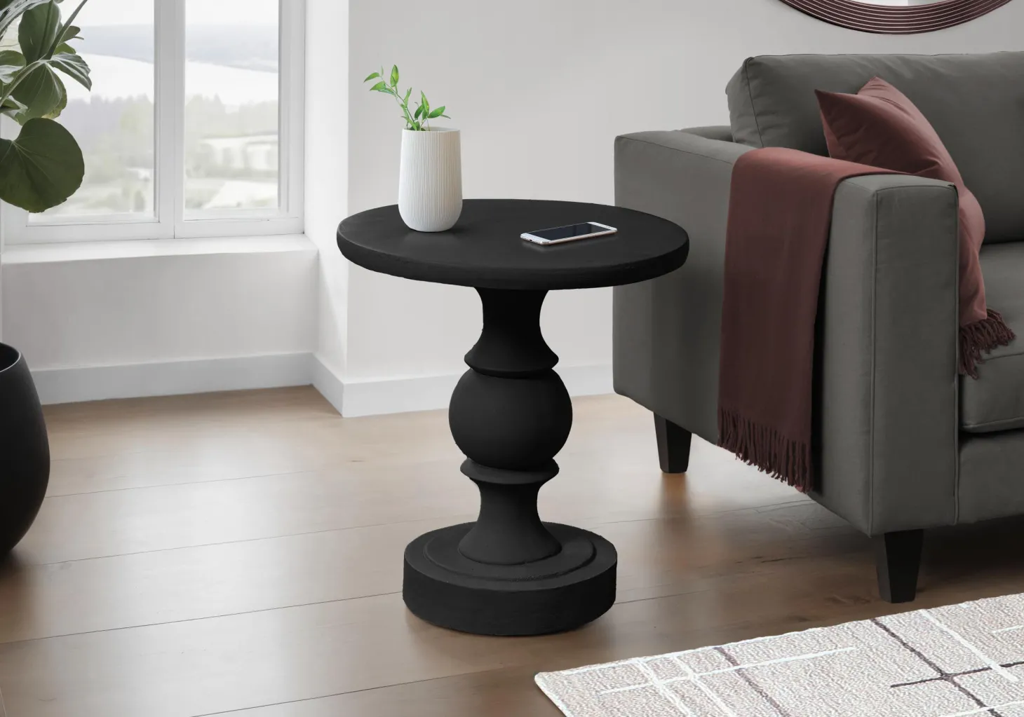 Table d'appoint intérieur ou extérieur 25"h - Monarch
