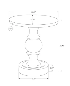 Table d'appoint intérieur ou extérieur 25
