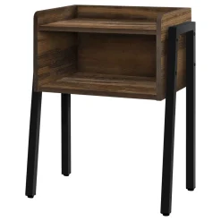 Table d'appoint, table de nuit - dessus de style plateau, 1 compartiment de - Monarch