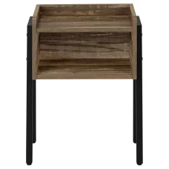Table d'appoint, table de nuit - dessus de style plateau, 1 compartiment de - Monarch