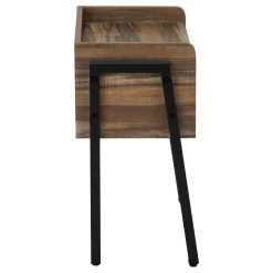 Table d'appoint, table de nuit - dessus de style plateau, 1 compartiment de - Monarch