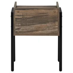 Table d'appoint, table de nuit - dessus de style plateau, 1 compartiment de - Monarch