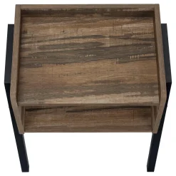 Table d'appoint, table de nuit - dessus de style plateau, 1 compartiment de - Monarch