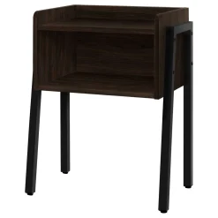 Table d'appoint, table de nuit - dessus de style plateau, 1 compartiment de - Monarch