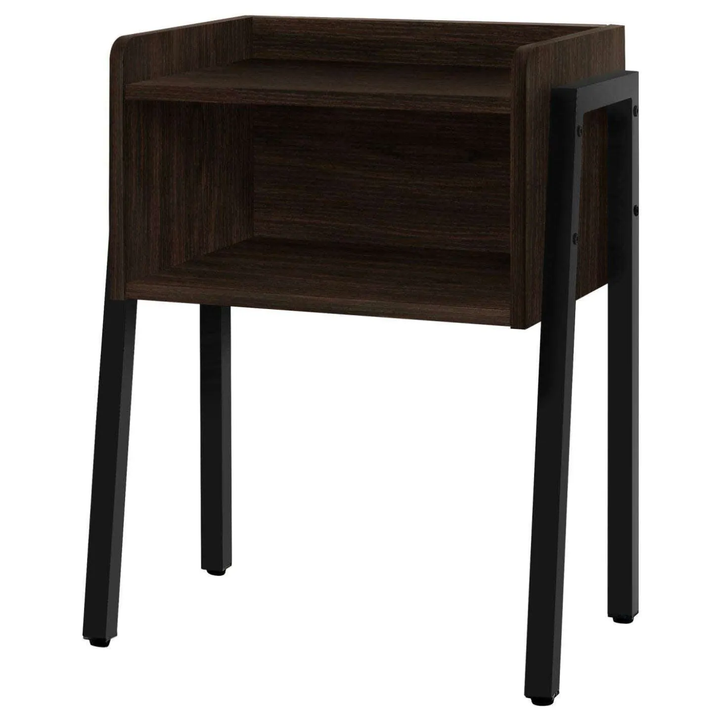 Table d'appoint, table de nuit - dessus de style plateau, 1 compartiment de - Monarch