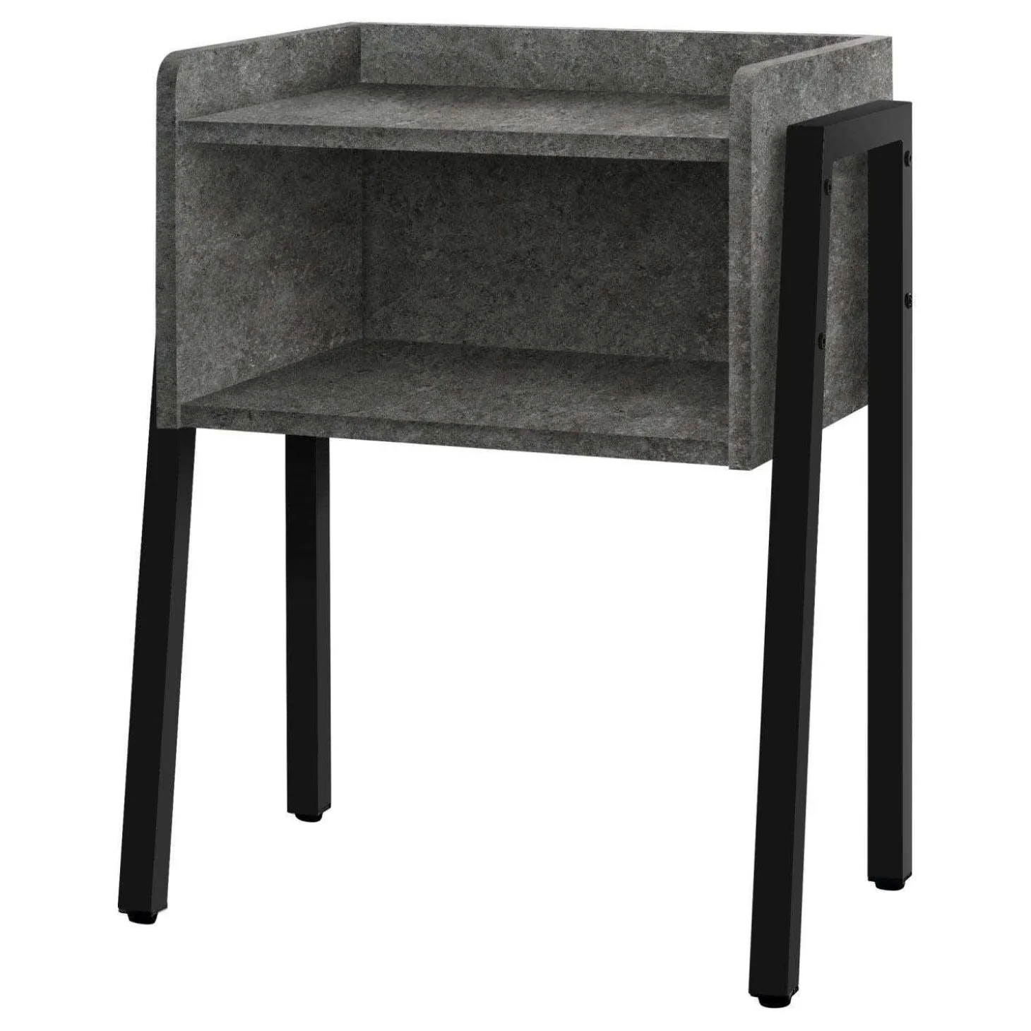Table d'appoint, table de nuit - dessus de style plateau, 1 compartiment de - Monarch