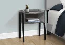 Table d'appoint, table de nuit - dessus de style plateau, 1 compartiment de - Monarch
