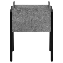Table d'appoint, table de nuit - dessus de style plateau, 1 compartiment de - Monarch