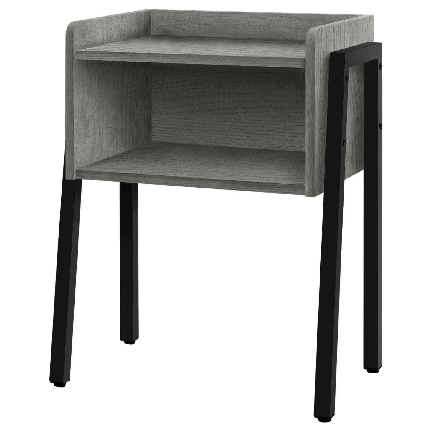 Table d'appoint, table de nuit - dessus de style plateau, 1 compartiment de - Monarch