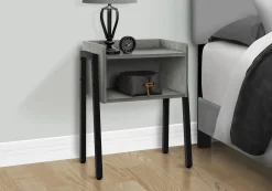 Table d'appoint, table de nuit - dessus de style plateau, 1 compartiment de - Monarch