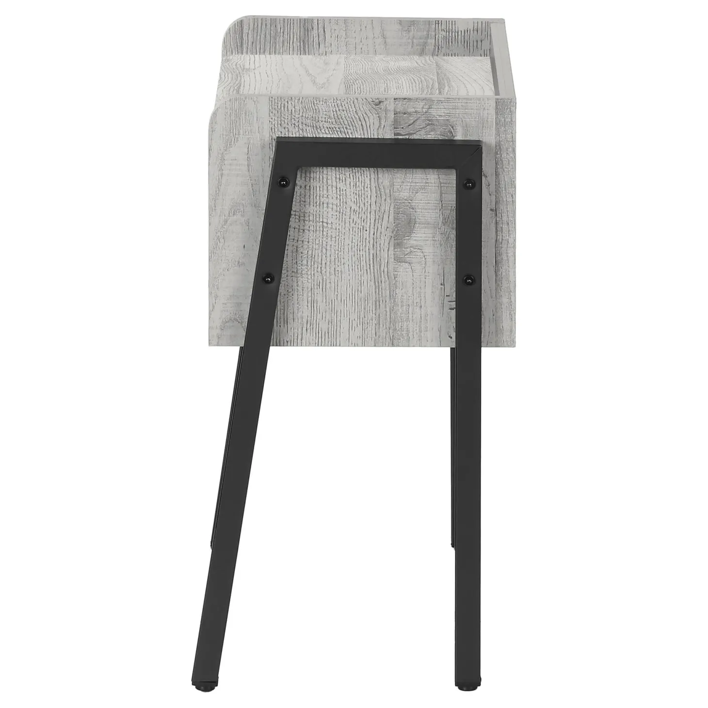 Table d'appoint, table de nuit - dessus de style plateau, 1 compartiment de - Monarch