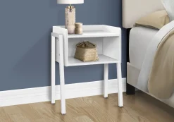 Table d'appoint, table de nuit - dessus de style plateau, 1 compartiment de - Monarch