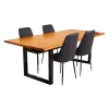 Table de 84 pouces avec 4 chaises