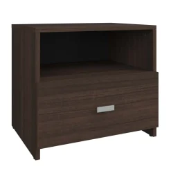 Table de chevet - taupe