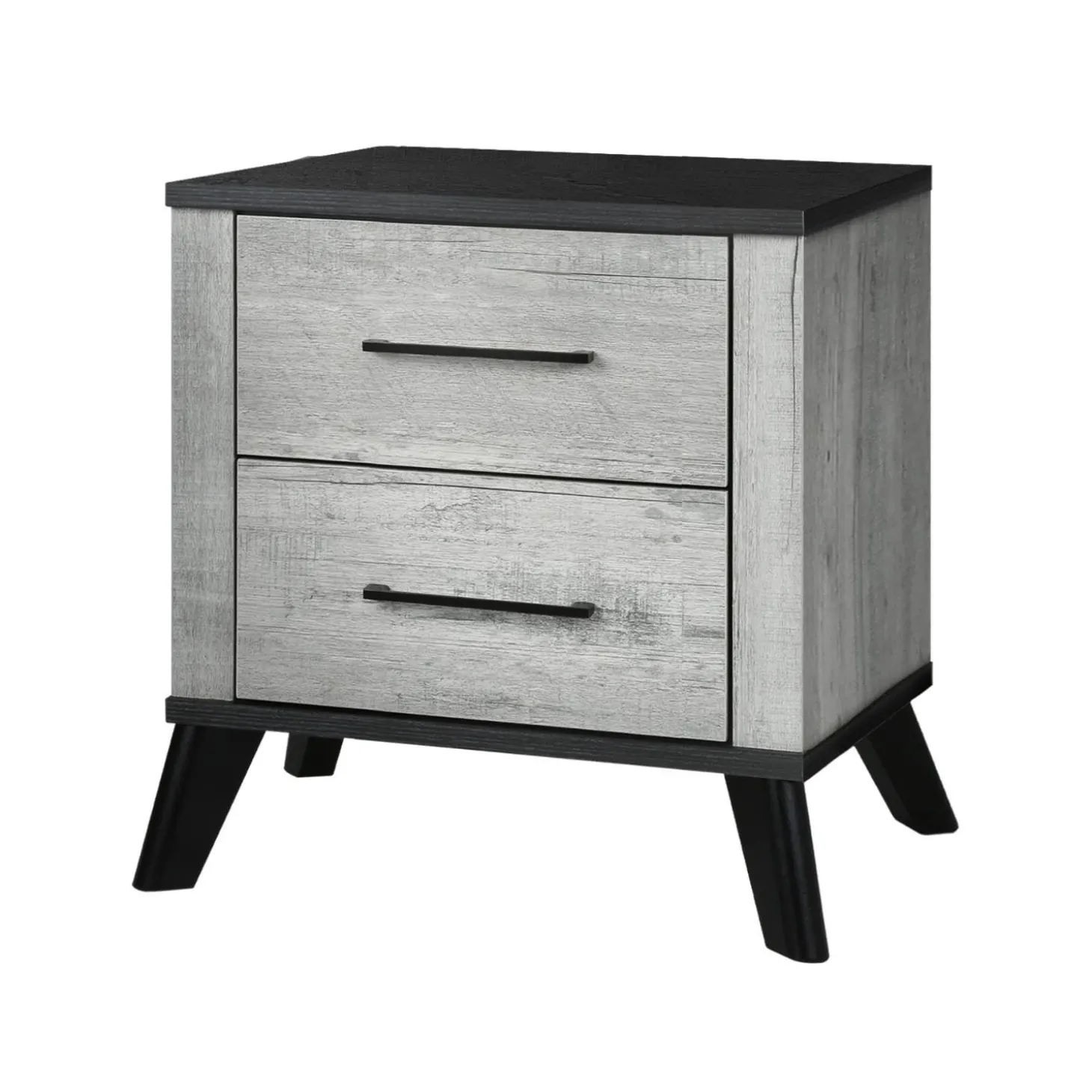 Table de chevet 2 tiroirs - Monarch