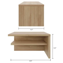 Table de chevet Camden, ensemble de 2 - Nexera
