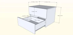 Table de nuit - Nexera