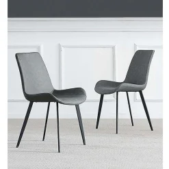 Table en pierre sintérisée avec 6 chaises