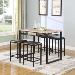 Table et 4 Tabourets