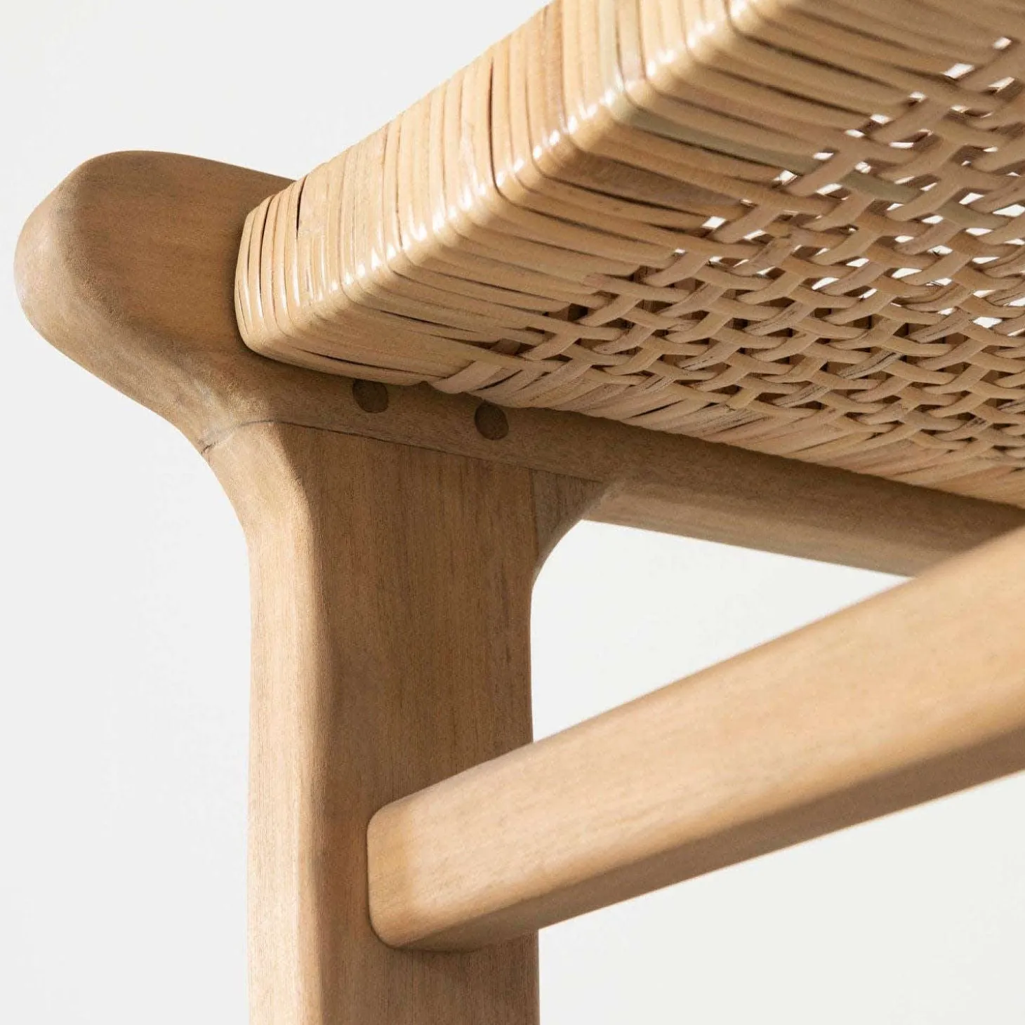 Tabouret en rotin - South Shore