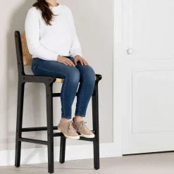 Tabouret en rotin - South Shore