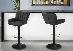 Tabourets de bar (bte de 2)