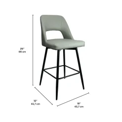 Tabourets pivotants (bte de 2)