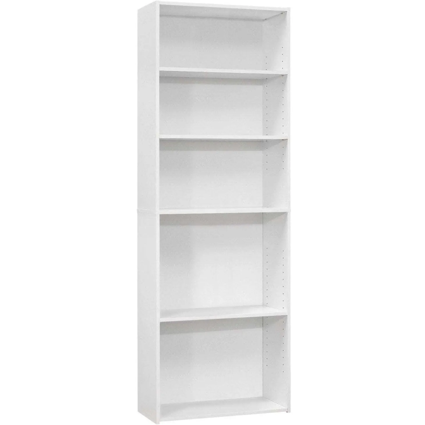 Étagère - 72"H, blanc avec 5 tablettes - Monarch