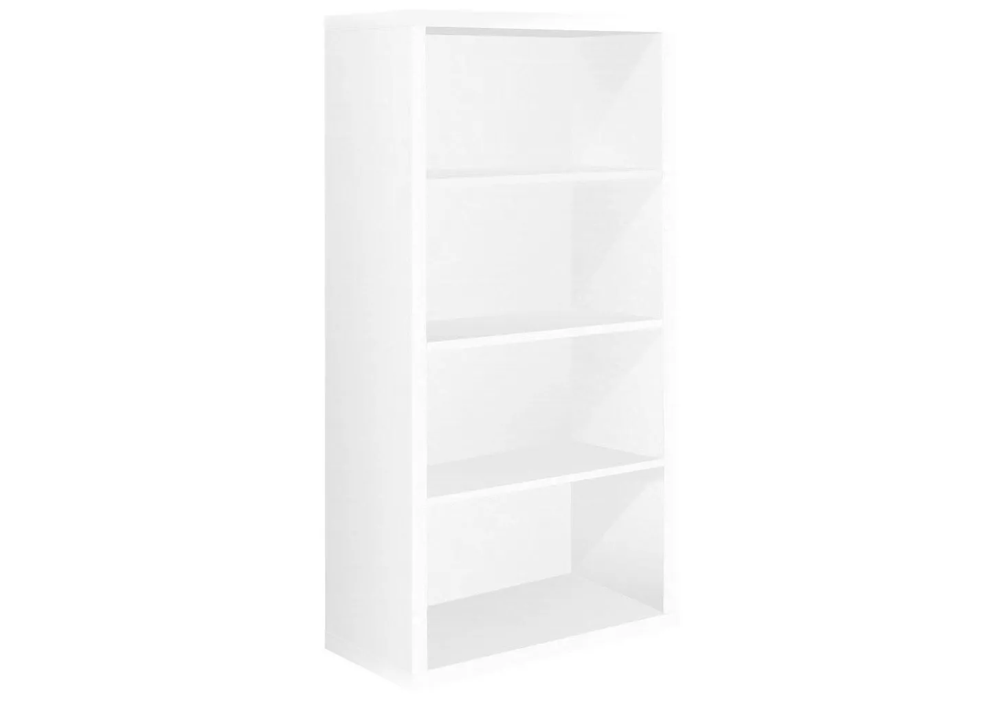 Étagère - 48"H, blanche avec tablettes ajustable - Monarch