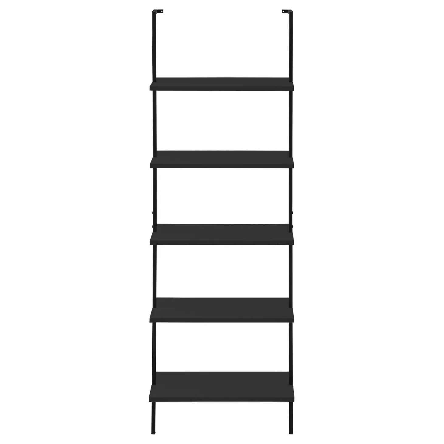 Étagère - 72"H, echelle noir, métal noir - Monarch
