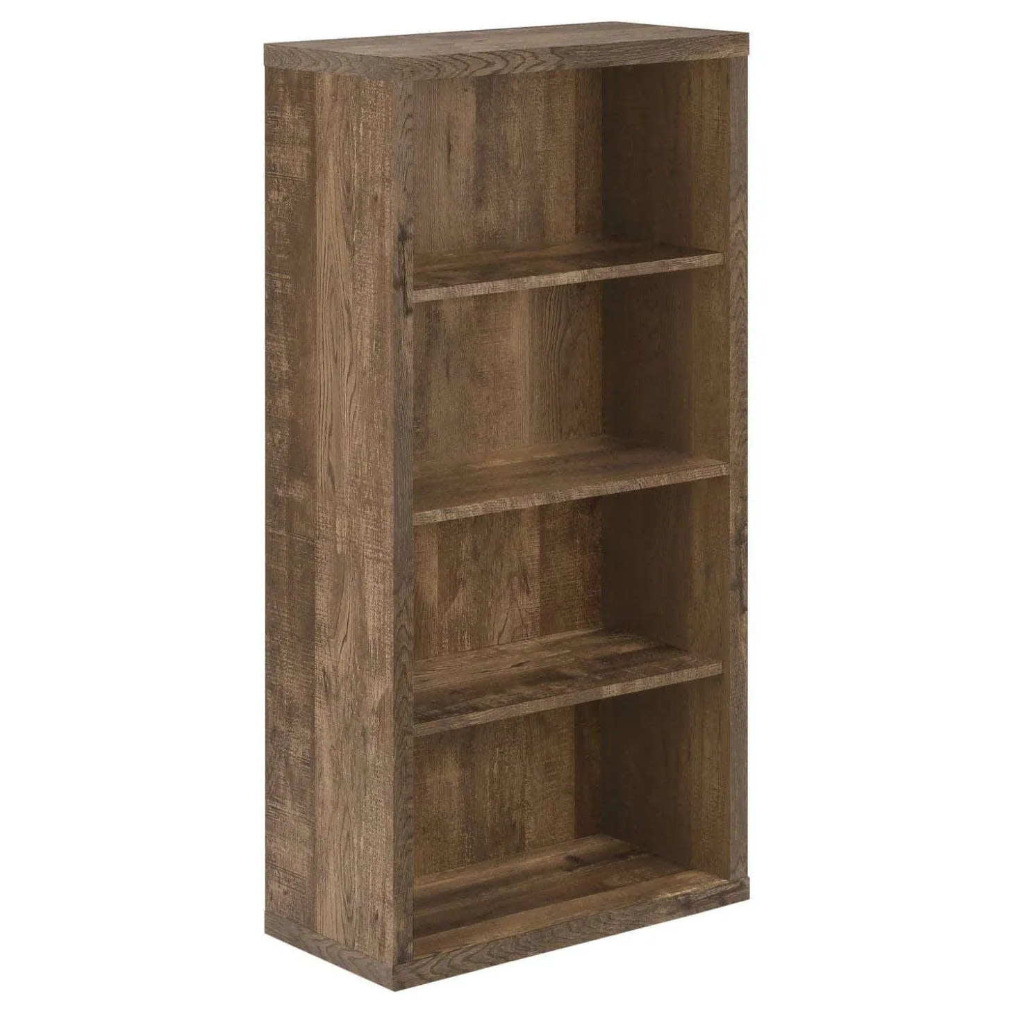Étagère - 48"H, faux bois brun, tablettes ajustable - Monarch