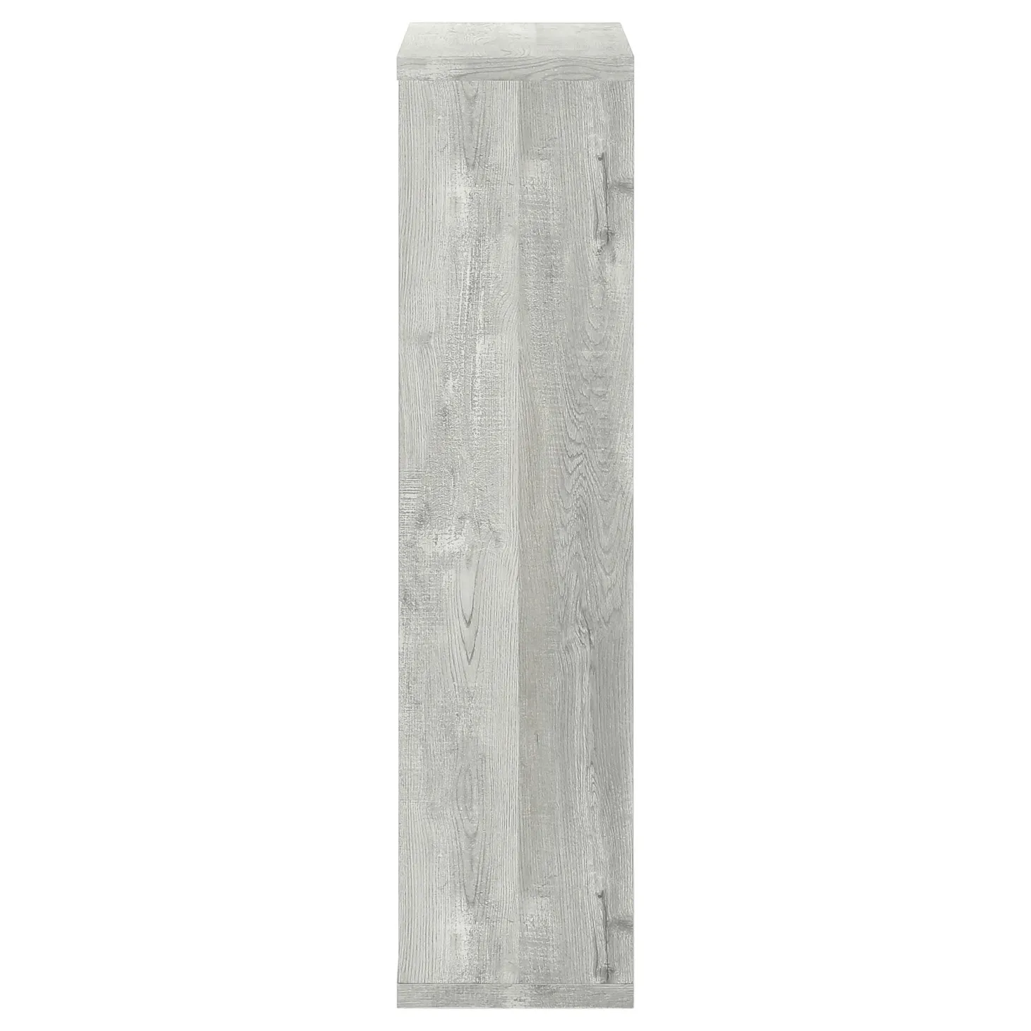Étagère - 48"H, faux bois gris, tablettes ajustable - Monarch