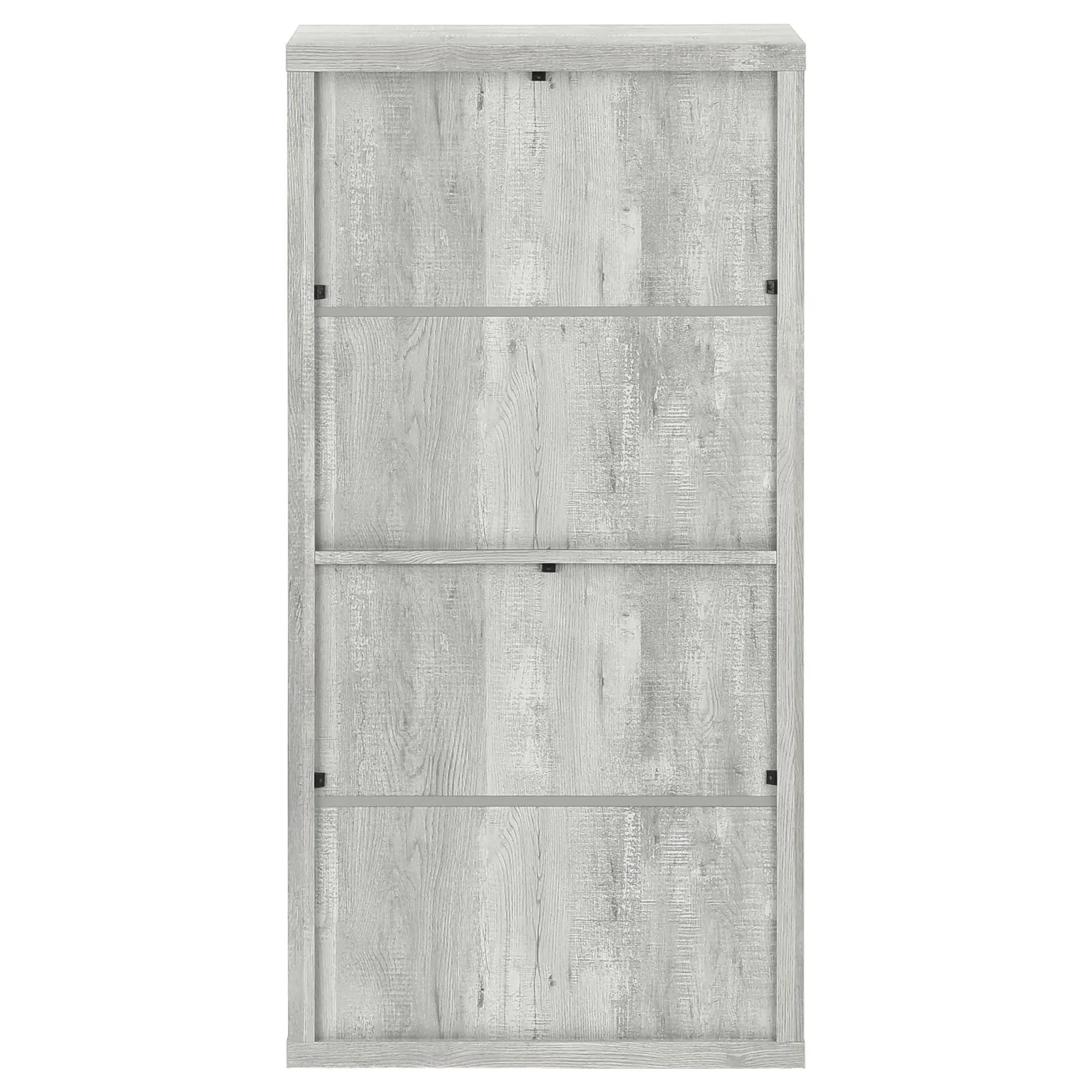 Étagère - 48"H, faux bois gris, tablettes ajustable - Monarch