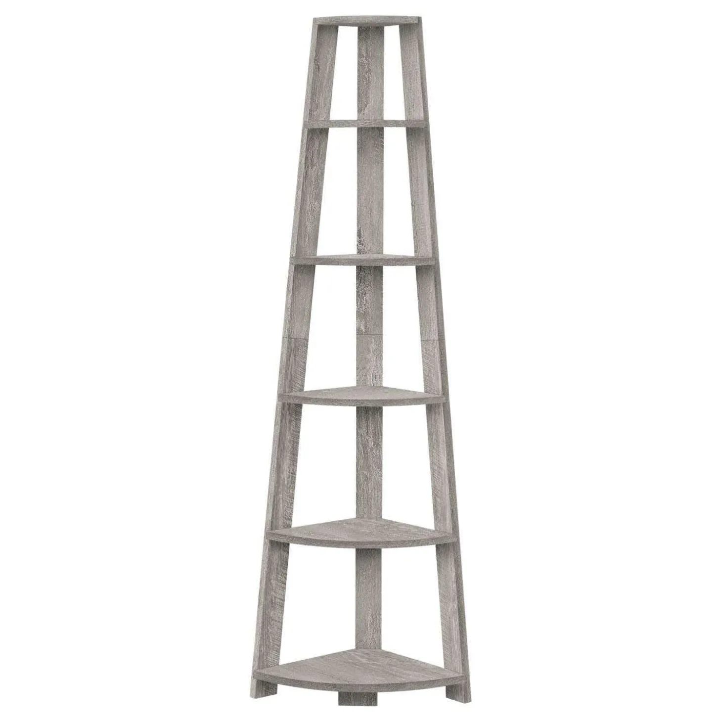 Étagère - 72"H, gris industriel en coin - Monarch