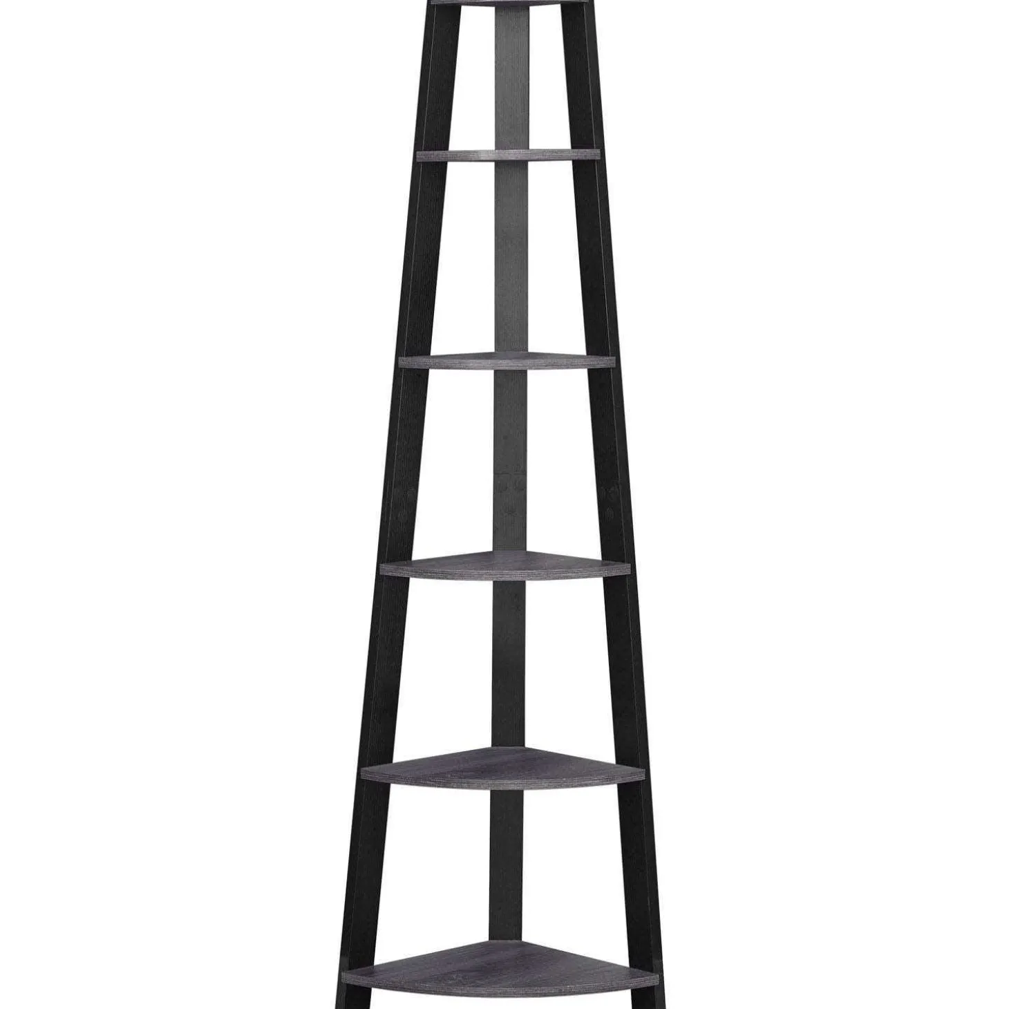 Étagère - 72"H, gris-noir en coin - Monarch