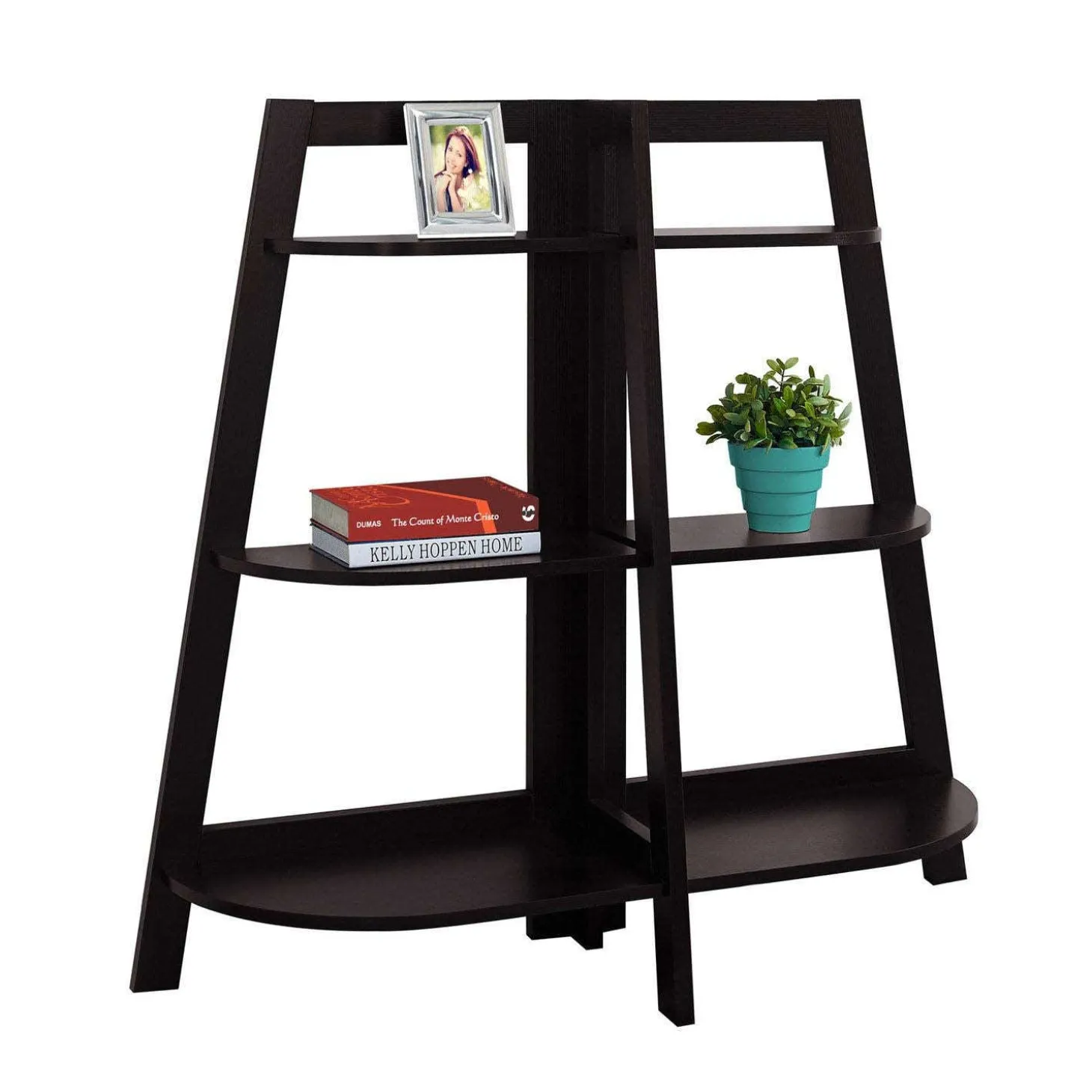 Étagère - 48"H, étagère d'appoint espresso - Monarch