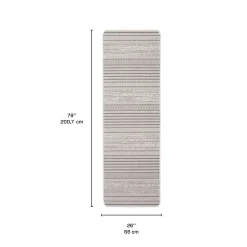Tapis extérieur 2 x 7 pi