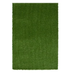 Tapis extérieur de faux gazon vert - 4 x 6
