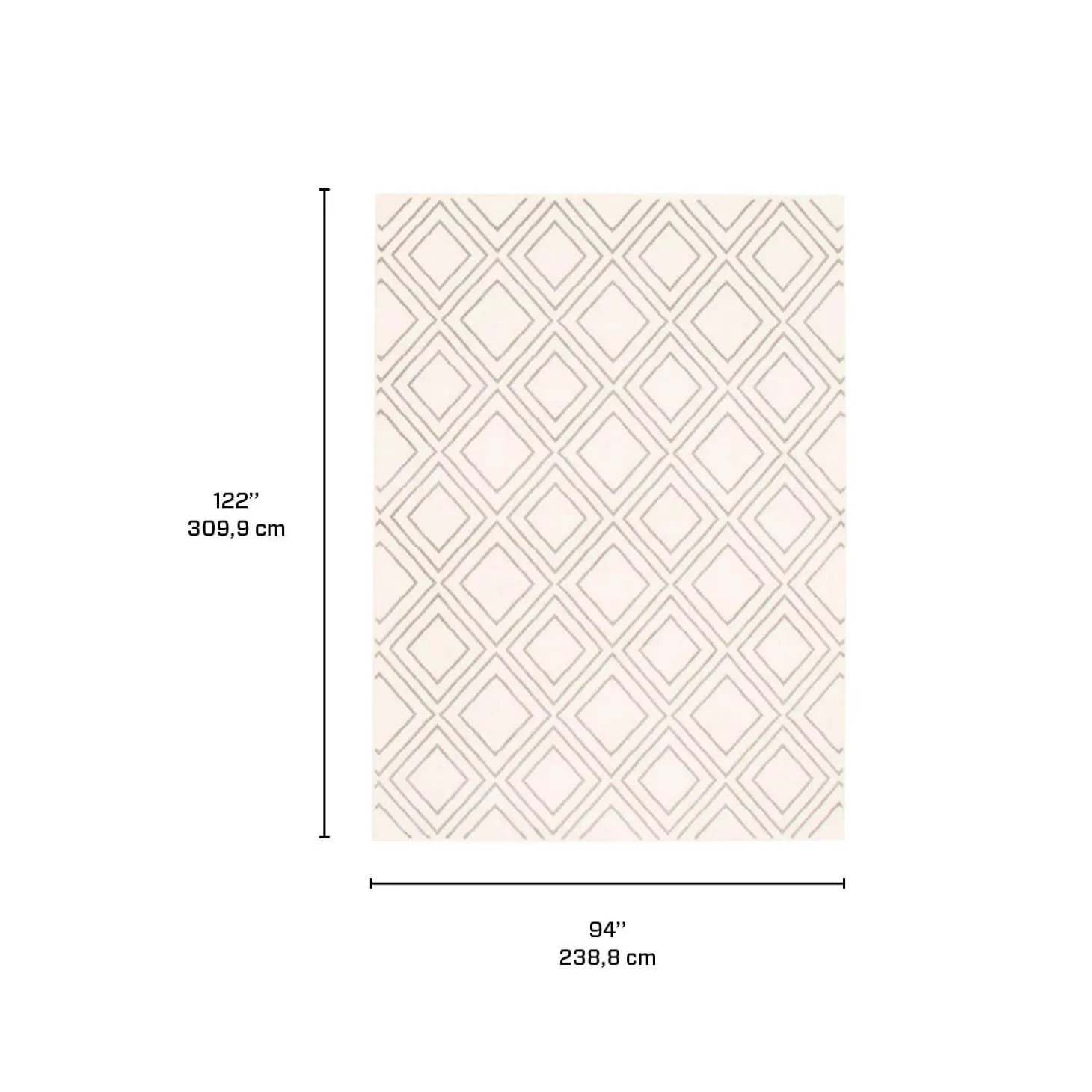 Tapis intérieur - 8 x 10